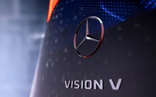 Prima imagine cu viitorul concept Mercedes-Benz Vision V