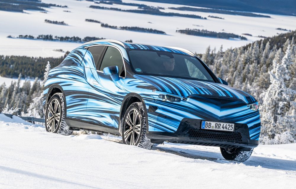 Mercedes-Benz: Primele imagini cu prototipurile viitorului GLC electric - Poza 1