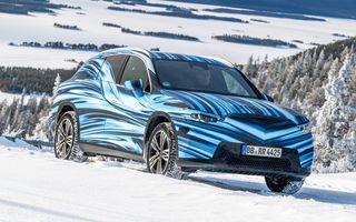 Mercedes-Benz: Primele imagini cu prototipurile viitorului GLC electric