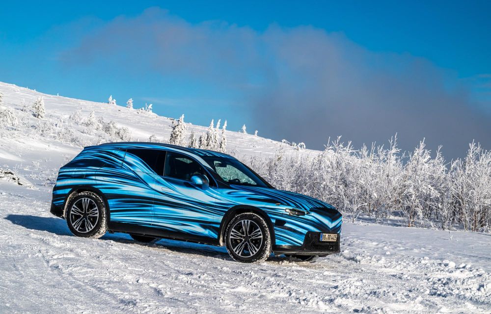 Mercedes-Benz: Primele imagini cu prototipurile viitorului GLC electric - Poza 4