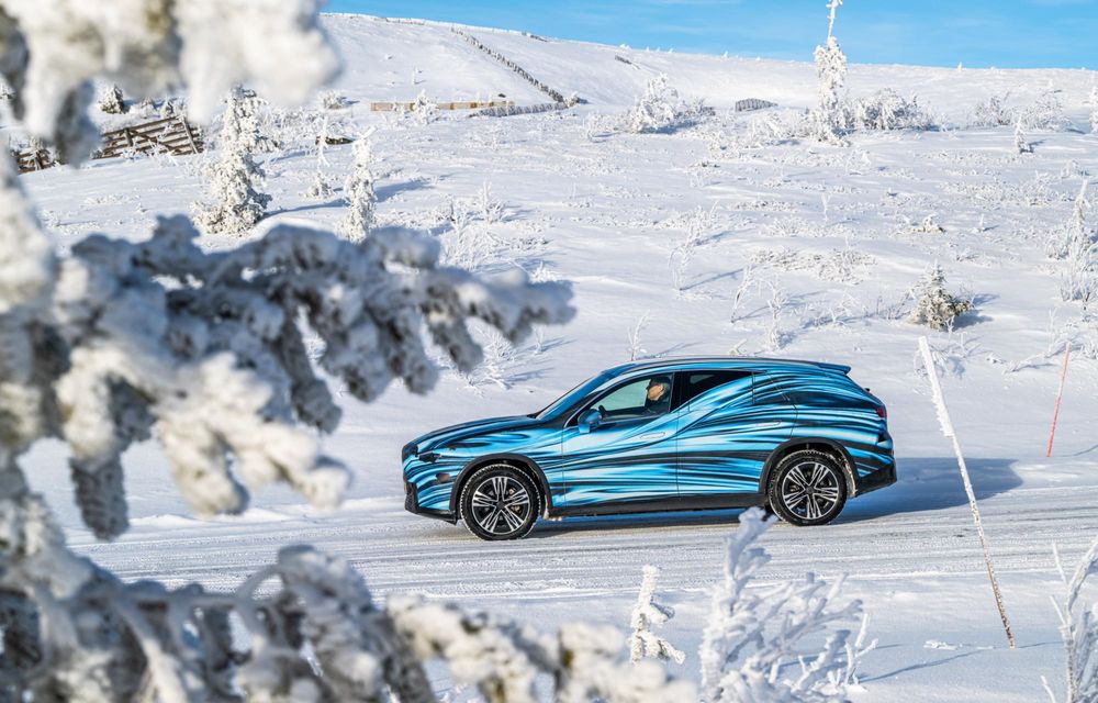 Mercedes-Benz: Primele imagini cu prototipurile viitorului GLC electric - Poza 5