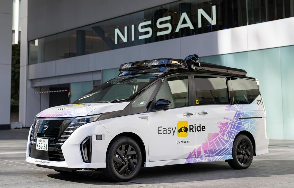 Nissan a început testele cu propria tehnologie de conducere autonomă - Poza 1