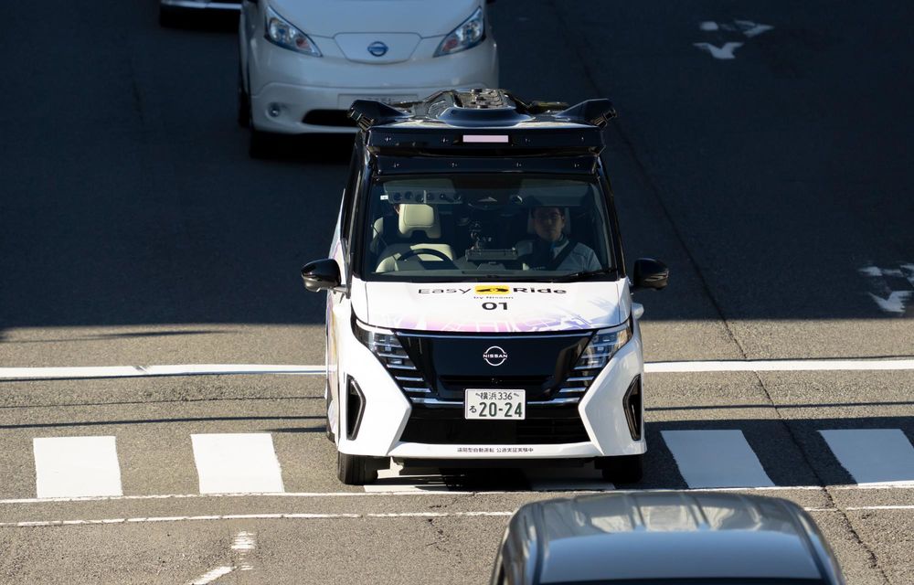 Nissan a început testele cu propria tehnologie de conducere autonomă - Poza 6