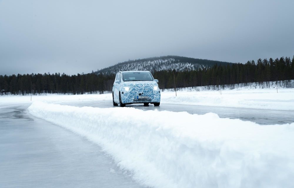 Mercedes-Benz: noua generație de utilitare, testată în apropiere de Cercul Arctic - Poza 26