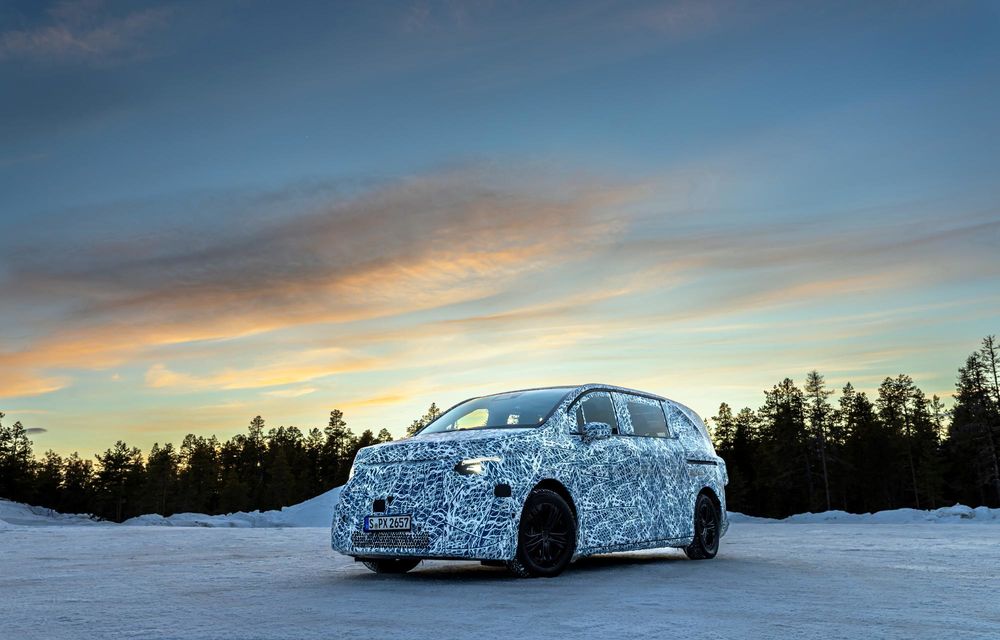 Mercedes-Benz: noua generație de utilitare, testată în apropiere de Cercul Arctic - Poza 14