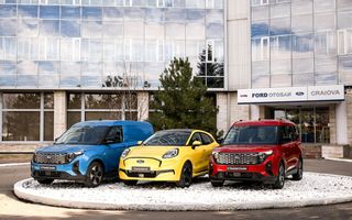 Moment istoric: Ford a început să livreze primele mașini electrice fabricate în România