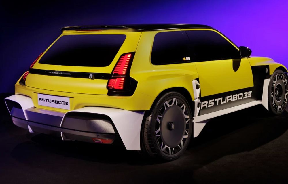 Renault 5 Turbo revine sub forma primului mini-supercar electric - Poza 3