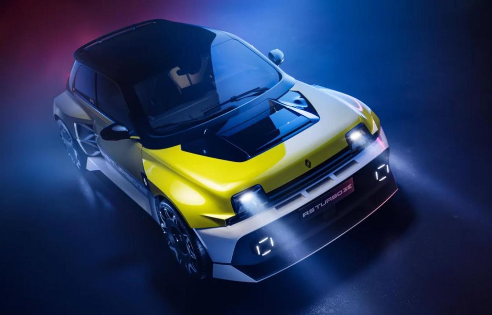 Renault 5 Turbo revine sub forma primului mini-supercar electric - Poza 1