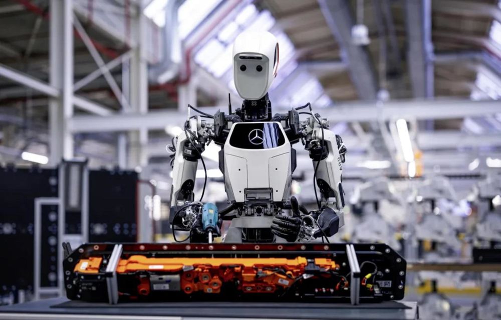 Mercedes-Benz testează roboți umanoizi pentru producția de mașini - Poza 1