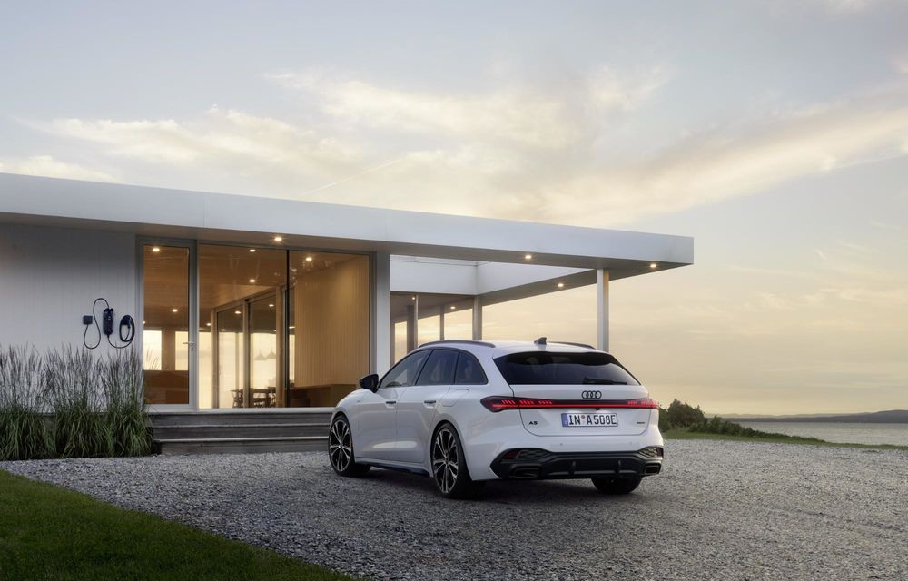 Audi A5, acum și în versiuni PHEV: autonomie electrică de 110 km - Poza 7