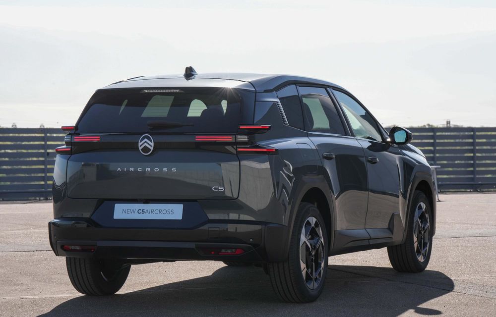 Noul Citroen C5 Aircross: SUV cu motorizări hibride PHEV și versiuni electrice - Poza 73