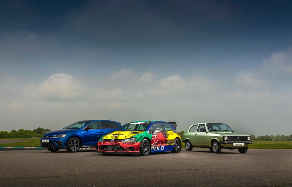 Volkswagen Polo: grafică specială care marchează 50 de ani de la debut - Poza 5