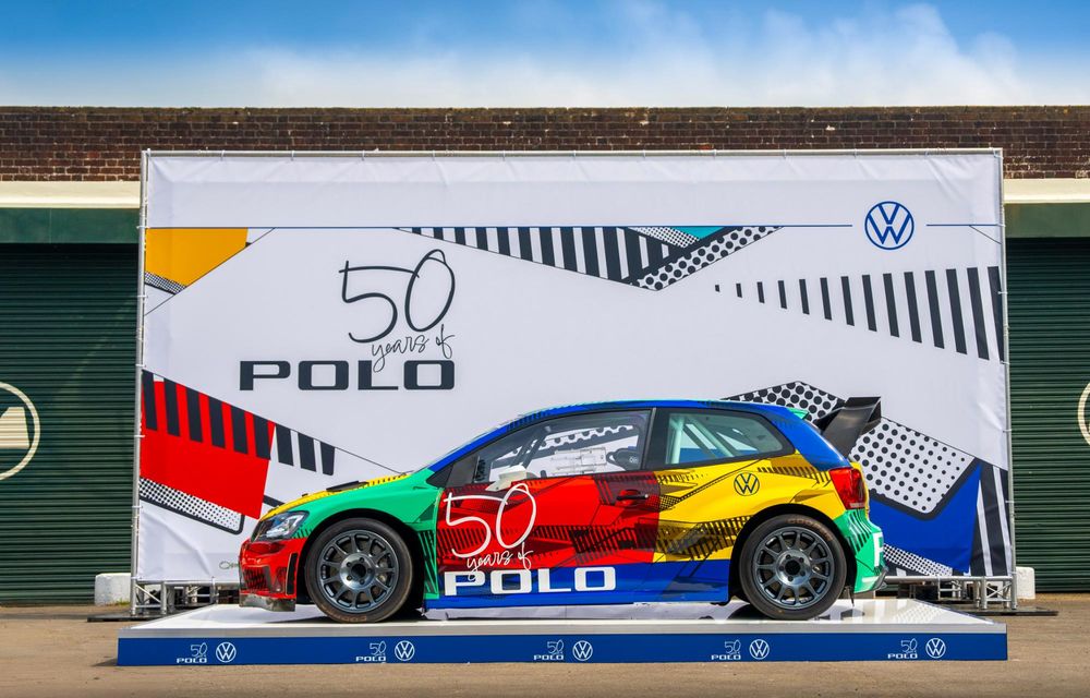 Volkswagen Polo: grafică specială care marchează 50 de ani de la debut - Poza 6