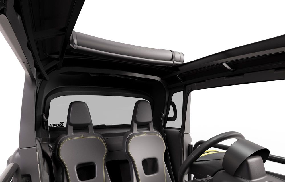 Citroen Ami Buggy revine: versiunea fără uși este acum produsă în masă - Poza 15