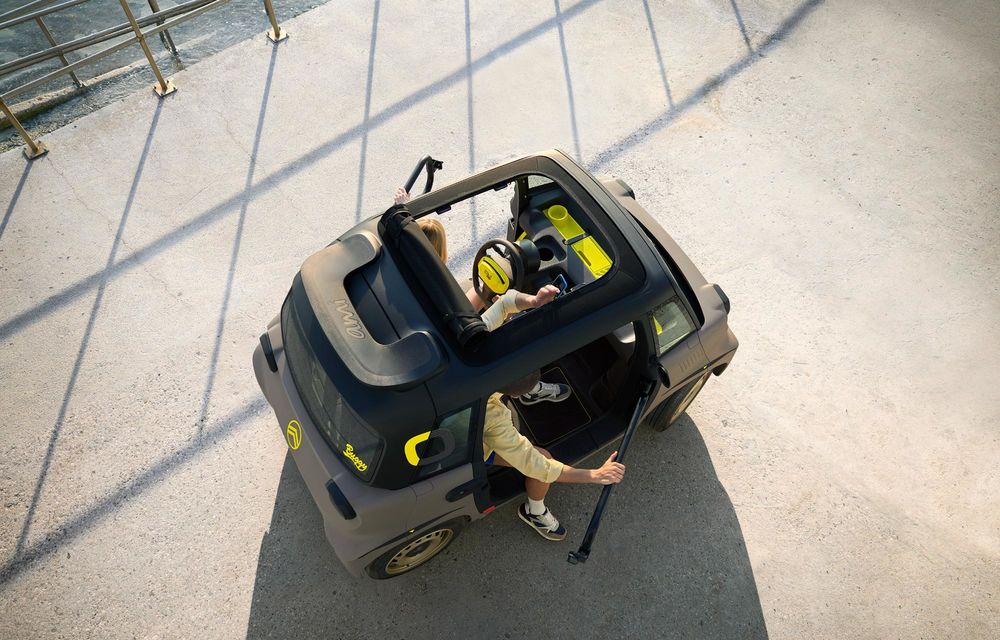 Citroen Ami Buggy revine: versiunea fără uși este acum produsă în masă - Poza 21