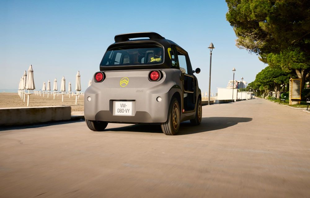Citroen Ami Buggy revine: versiunea fără uși este acum produsă în masă - Poza 25