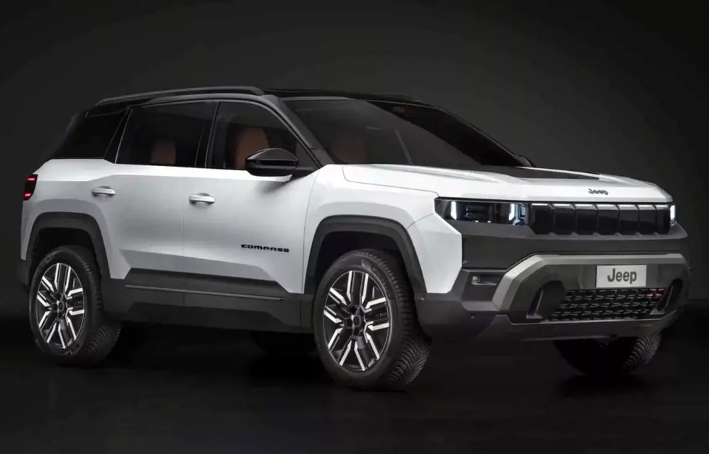 Noul Jeep Compass: primele imagini au apărut deja pe internet - Poza 6