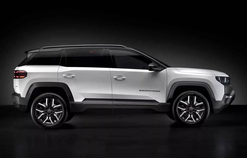 Noul Jeep Compass: primele imagini au apărut deja pe internet - Poza 7
