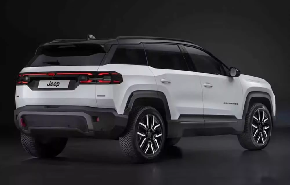 Noul Jeep Compass: primele imagini au apărut deja pe internet - Poza 8