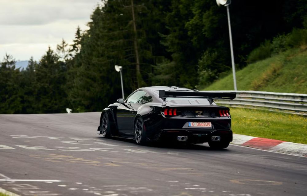Ford Mustang GTD își bate propriul record pe Nurburgring - Poza 2