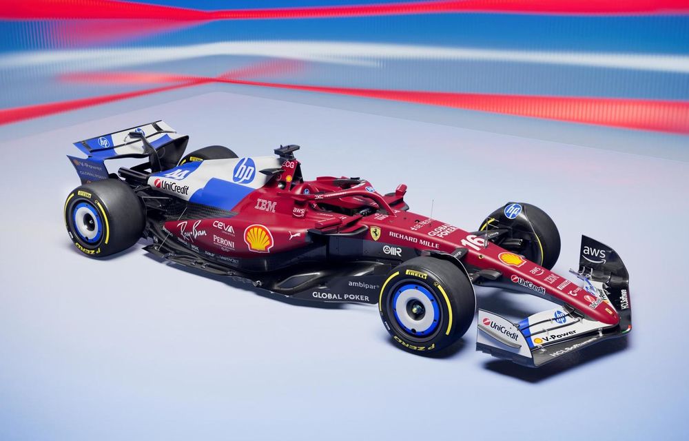 F1: Ferrari prezintă o grafică specială pentru cursa din Miami - Poza 1