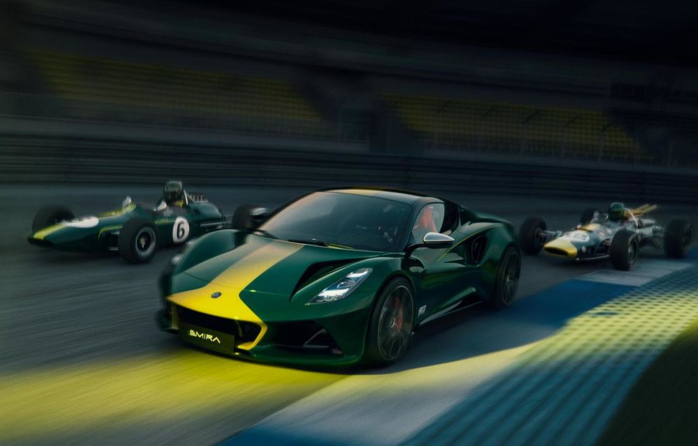 Noul Lotus Emira Clark Edition, un omagiu adus legendarului pilot Jim Clark - Poza 1