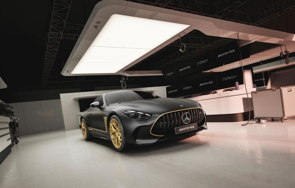 Noul Mercedes-AMG GT APXGP Edition: ediție limitată pentru noul film F1 - Poza 1