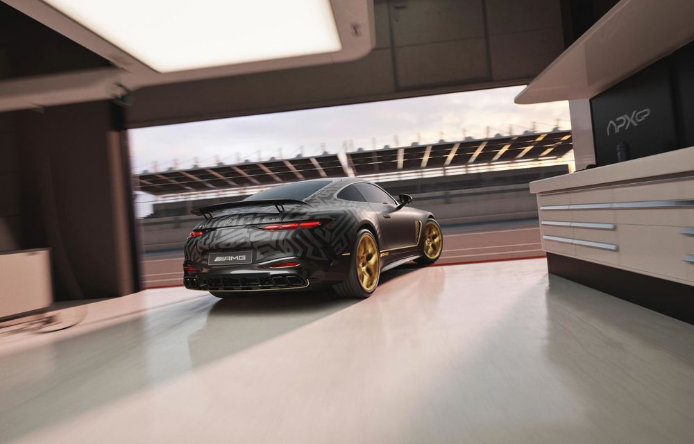 Noul Mercedes-AMG GT APXGP Edition: ediție limitată pentru noul film F1 - Poza 8