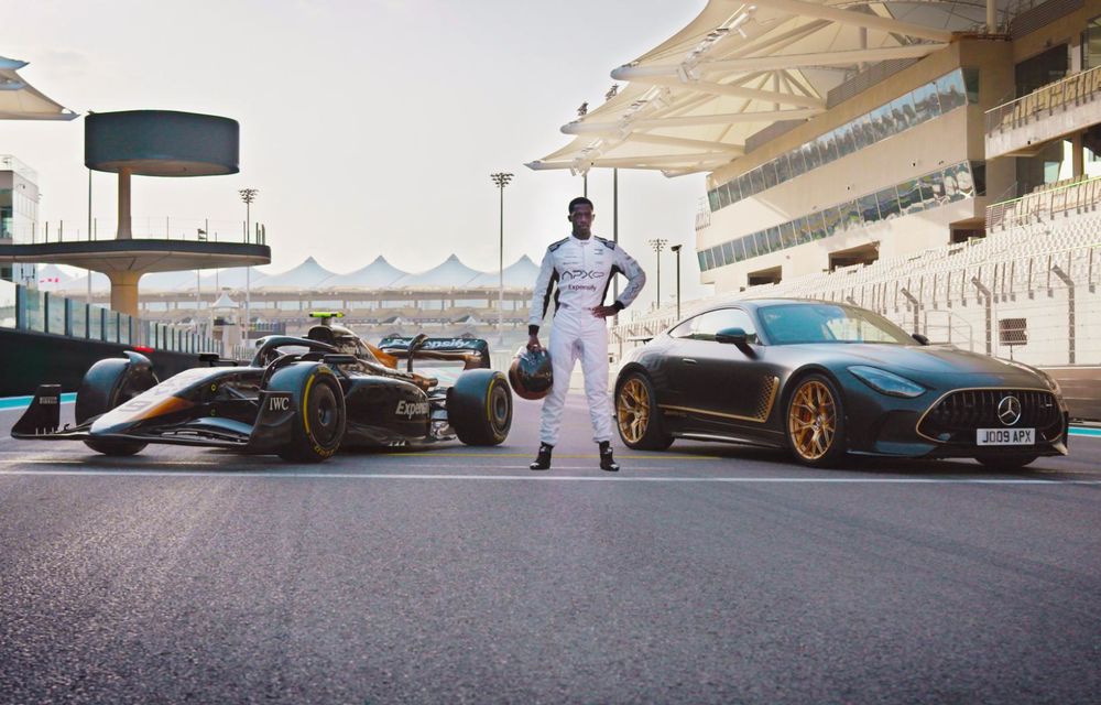 Noul Mercedes-AMG GT APXGP Edition: ediție limitată pentru noul film F1 - Poza 4