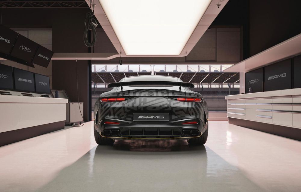 Noul Mercedes-AMG GT APXGP Edition: ediție limitată pentru noul film F1 - Poza 7