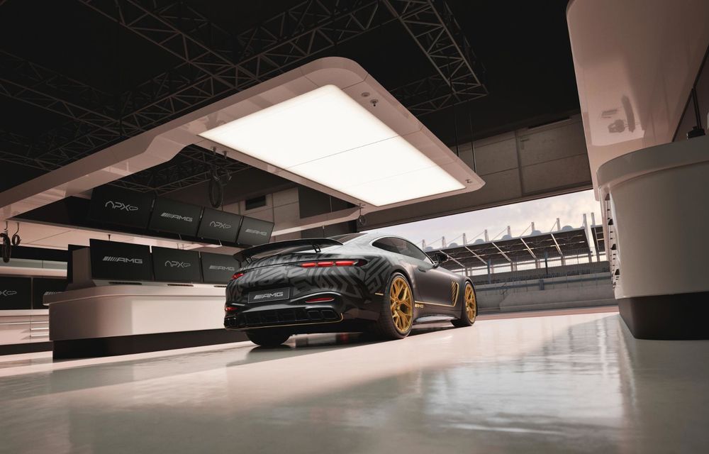 Noul Mercedes-AMG GT APXGP Edition: ediție limitată pentru noul film F1 - Poza 9