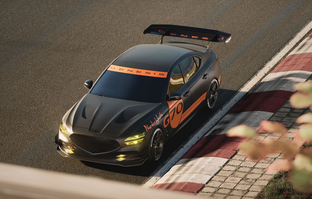 Exemplar unicat Genesis G70, pregătit special pentru circuit - Poza 2
