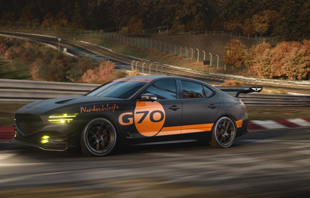 Exemplar unicat Genesis G70, pregătit special pentru circuit - Poza 3
