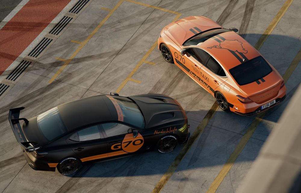 Exemplar unicat Genesis G70, pregătit special pentru circuit - Poza 5