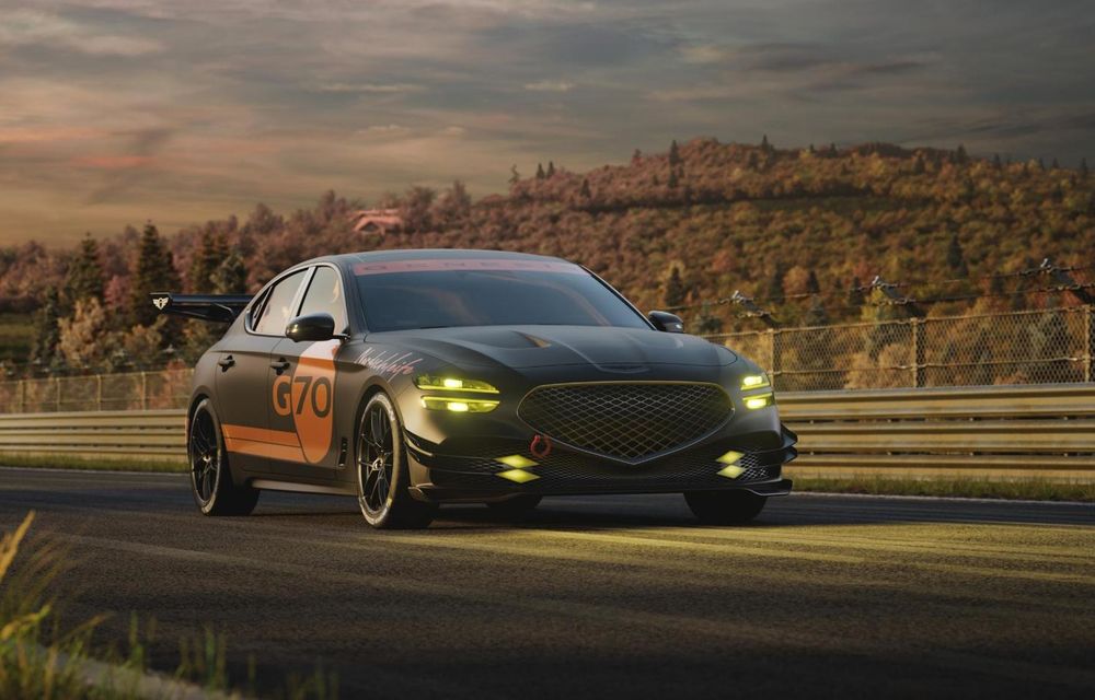 Exemplar unicat Genesis G70, pregătit special pentru circuit - Poza 1