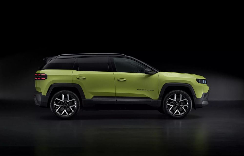 Noul Jeep Compass: versiune electrică cu până la 375 CP - Poza 3