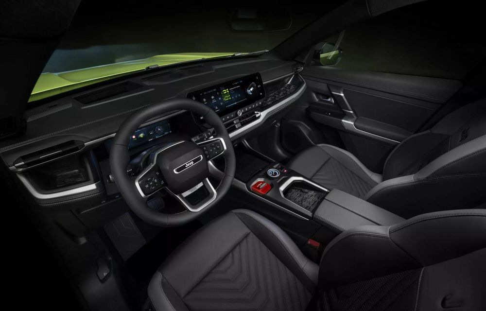 Noul Jeep Compass: versiune electrică cu până la 375 CP - Poza 5