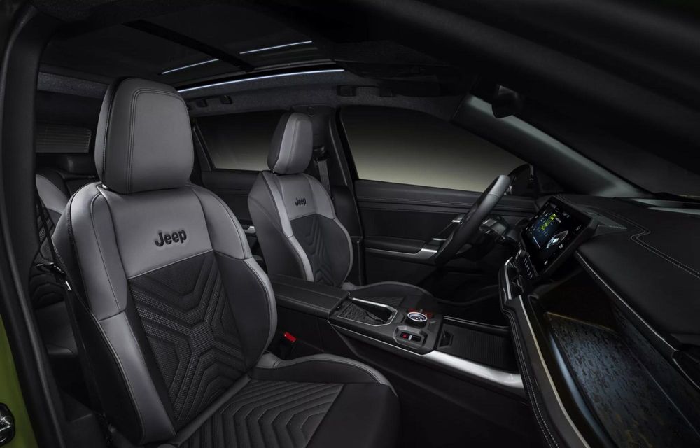 Noul Jeep Compass: versiune electrică cu până la 375 CP - Poza 6