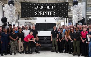 Mercedes-Benz: 5 milioane de exemplare Sprinter produse în 30 de ani