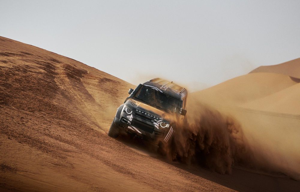 Land Rover: startul testelor cu prototipul pentru Dakar. Stephane Peterhansel a semnat cu britanicii - Poza 4