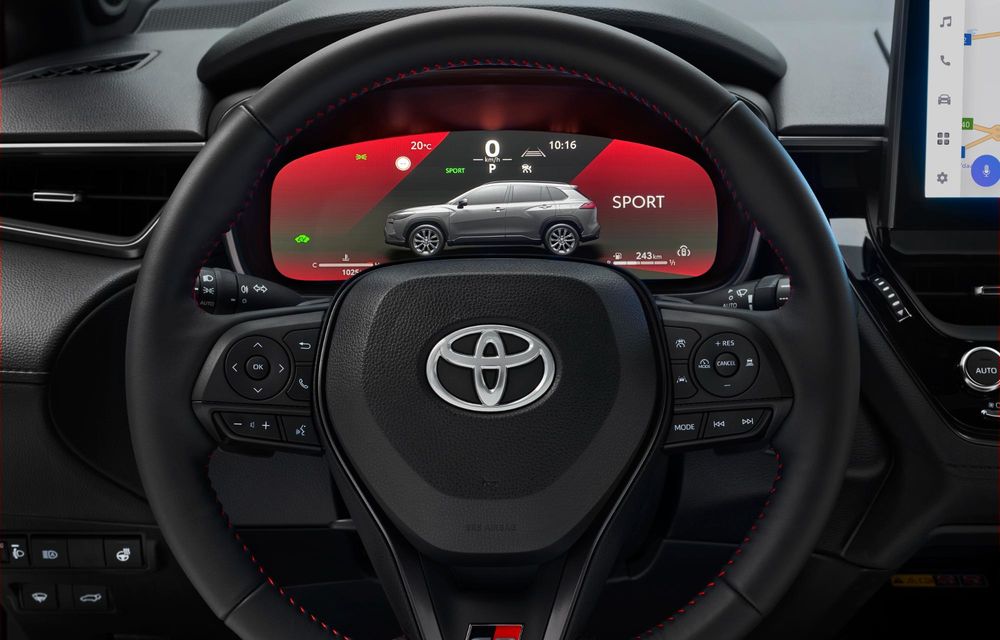 Noua Toyota Corolla Cross facelift: linie de echipare nouă GR Sport - Poza 28