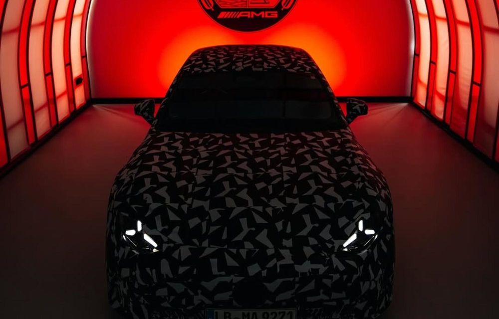 Mercedes-AMG: imagini noi cu succesorul lui AMG GT cu 4 uși - Poza 2
