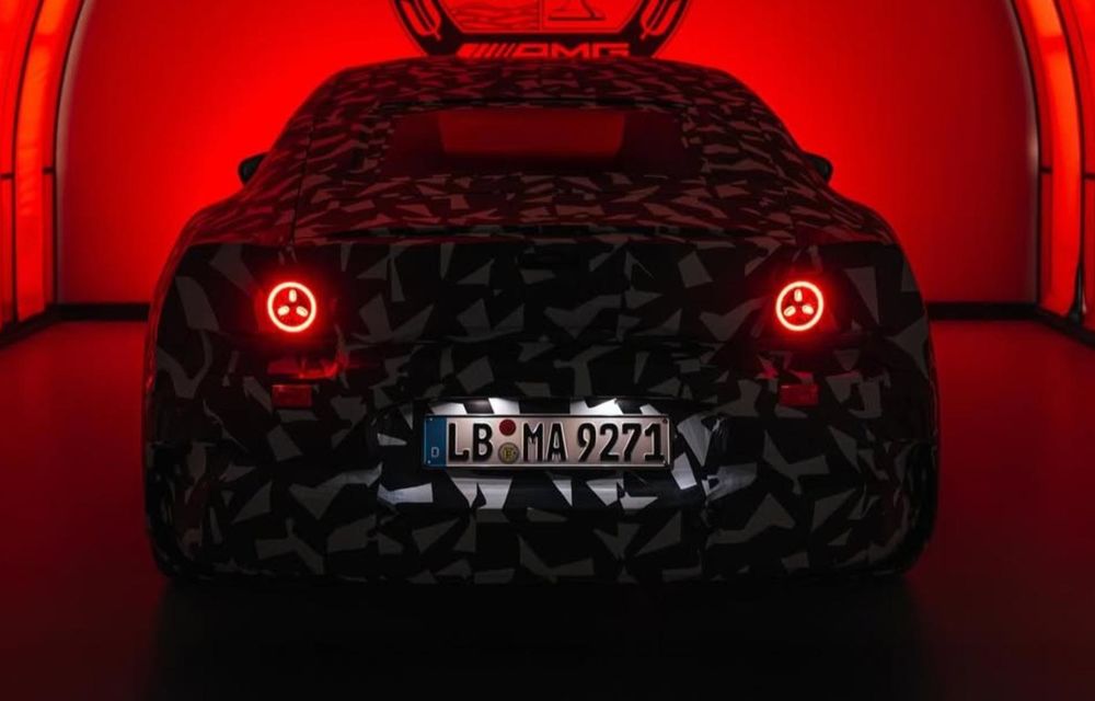 Mercedes-AMG: imagini noi cu succesorul lui AMG GT cu 4 uși - Poza 4