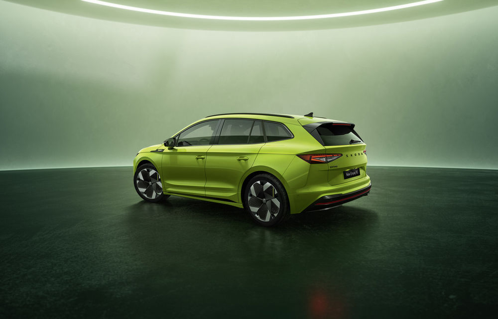 Versiune RS pentru Skoda Enyaq facelift: 340 CP și 560 km autonomie - Poza 6