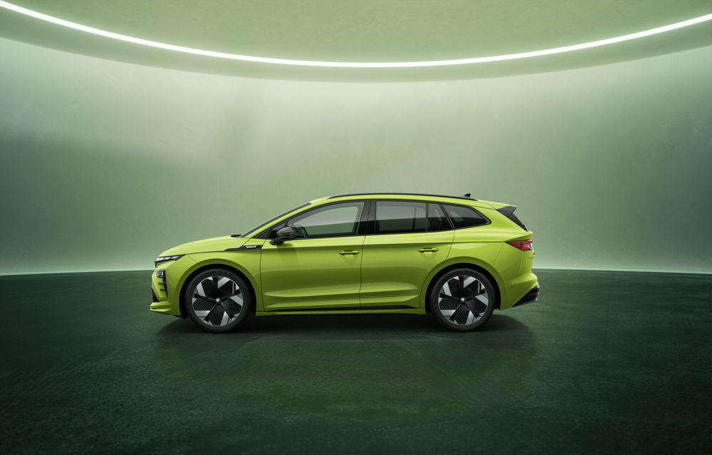 Versiune RS pentru Skoda Enyaq facelift: 340 CP și 560 km autonomie - Poza 5
