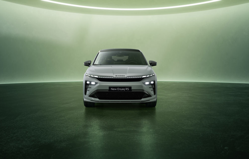Versiune RS pentru Skoda Enyaq facelift: 340 CP și 560 km autonomie - Poza 15