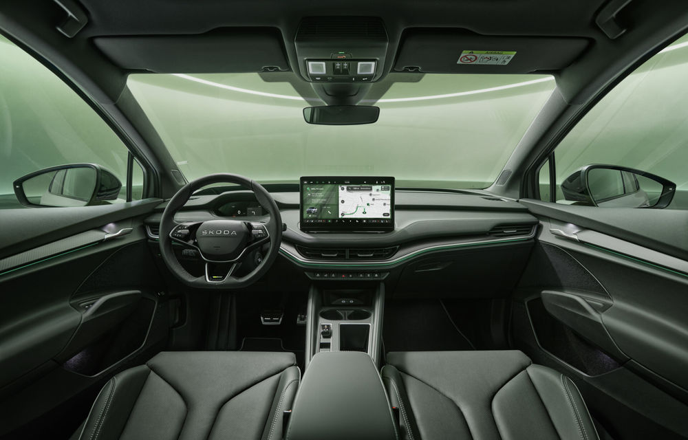 Versiune RS pentru Skoda Enyaq facelift: 340 CP și 560 km autonomie - Poza 18