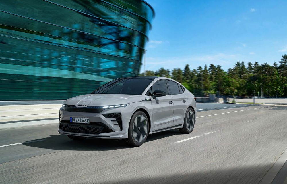 Versiune RS pentru Skoda Enyaq facelift: 340 CP și 560 km autonomie - Poza 14