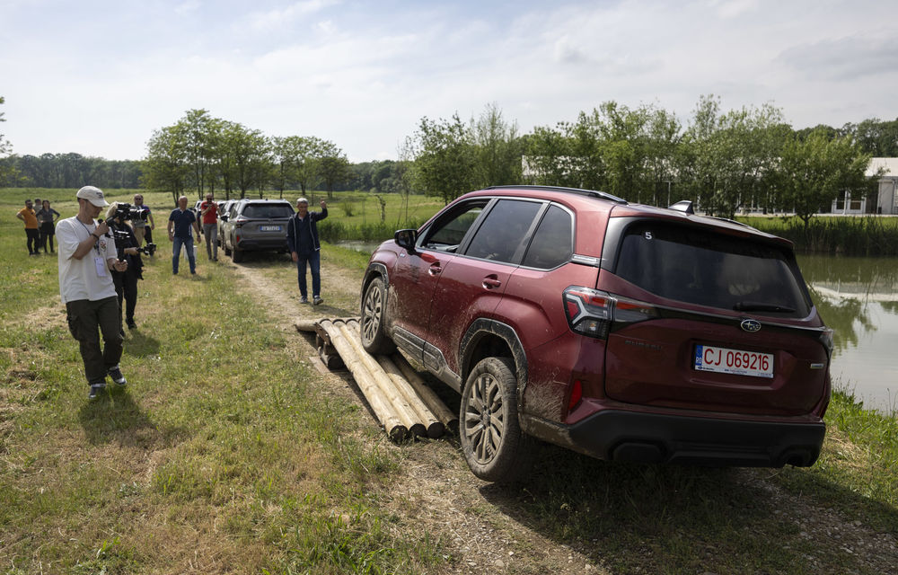 REPORTAJ: Am ieșit în off-road cu noul Subaru Forester, alături de Subaru Driving School - Poza 24