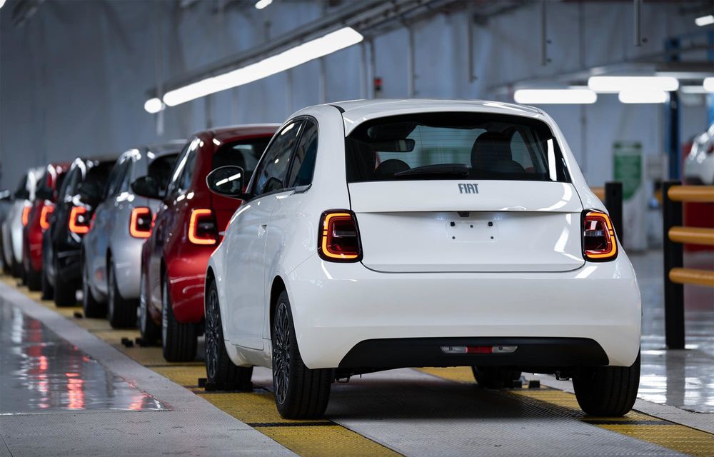 Primele imagini cu noul Fiat 500 Ibrida: debutul producției, la finalul lui 2025 - Poza 5